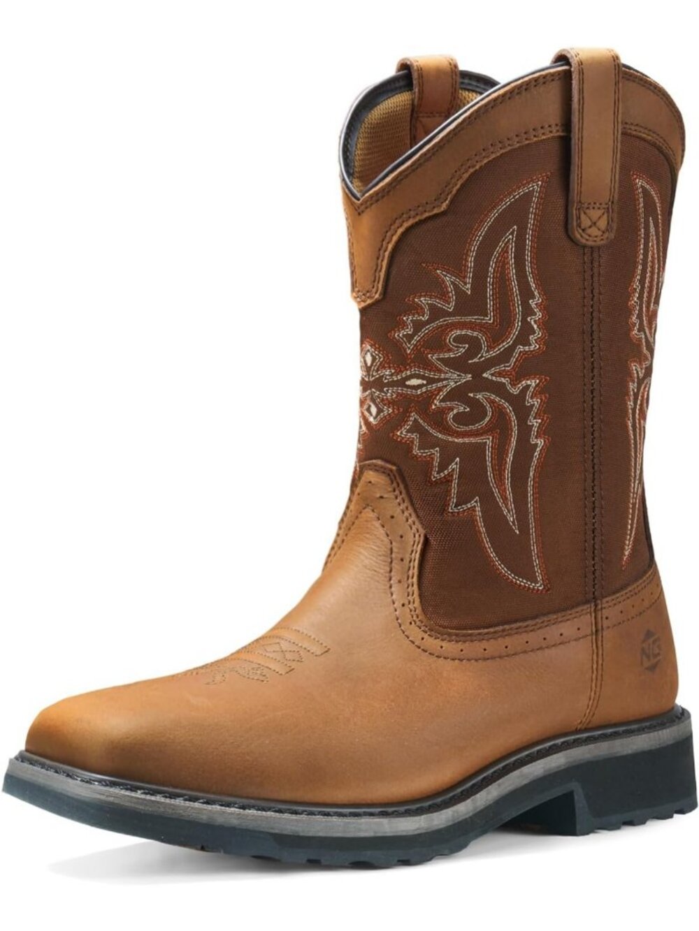 Comfortable Steel Toe Cowboy Work Boots for Men | Durable, Safety Footwear